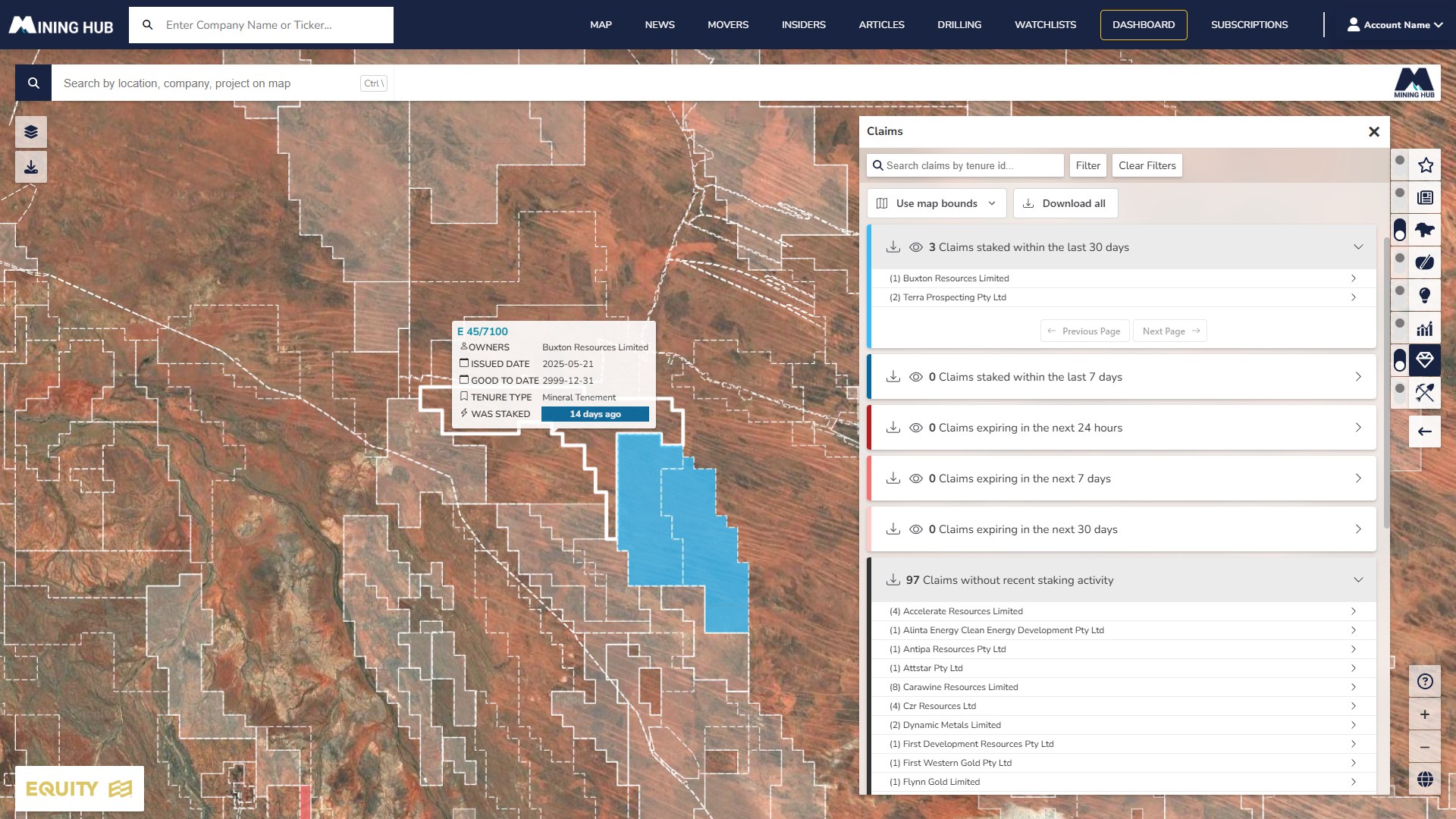 Interactive maps